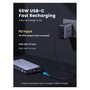 UGREEN 90597A Batería Externa 25000 mAh Carga Rápida 145W Gris