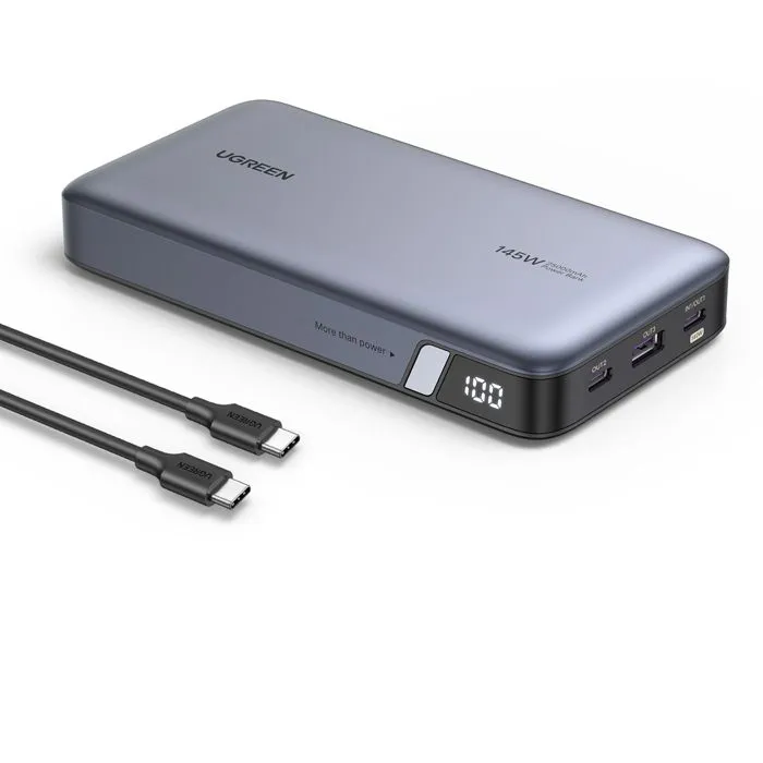 Ugreen 90597A Batería Externa 25000 mAh 145W Gris