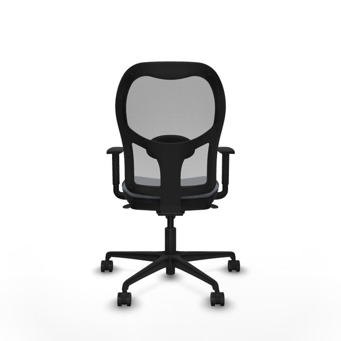 PIQUERAS Y CRESPO Silla de oficina Jorquera Gris con mecanismo Sincro