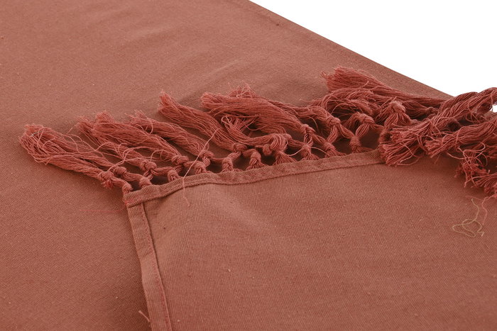 Camino Mesa Boho DKD Home Decor Terracota 140 x 40 cm