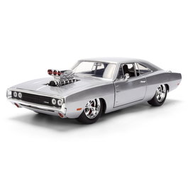 Jada Dodge Charger R/T 1970 Fast & Furious Edición de Aniversario 1:24 Plata