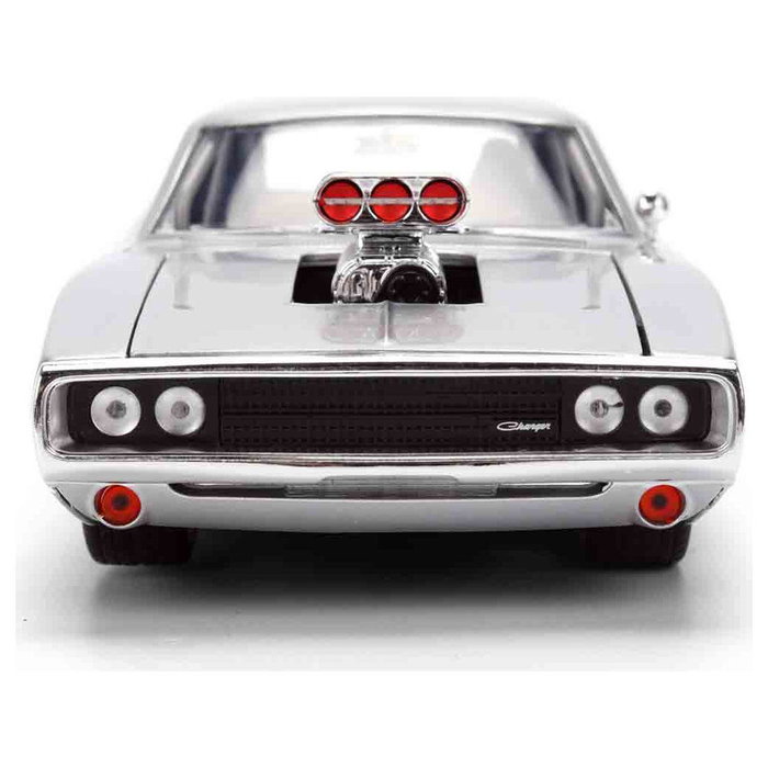 Jada Dodge Charger R/T 1970 Fast & Furious Edición de Aniversario 1:24 Plata