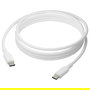 dbramante 1928 CB25CCWH7091 Cable USB-C a USB-C, 2.5M, Blanco