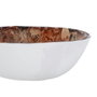 Ixia Bowl Salmón de Cristal para Decoración 13 x 13 x 4,50 cm, Pack de 4