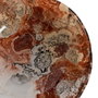 Ixia Bowl Salmón de Cristal para Decoración 13 x 13 x 4,50 cm, Pack de 4