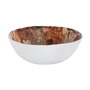 Bowl Salmón Cristal Decoración 13 X 13 X 4,50 cm (Set de 4)