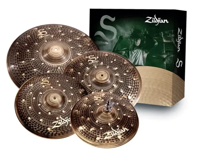 Zildjian Juego de Platos S Dark (Hi Hat 14", Crash 16", Crash 18", Ride 20") Zildjian Juego de Platos S Dark (Hi Hat 14", Crash 16", Crash 18", Ride 20")
