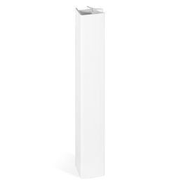 Herrajes Alk Ángulo Rígido para Zócalo ZESIO H80 - H100 - H147 - H164 Reversible Plata Mate Blanco Mate Negro Mate