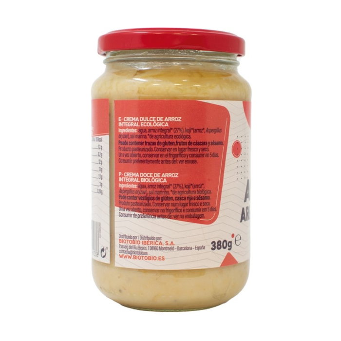 La Finestra sul Cielo Amazake de arroz integral 380g La Finestra sul Cielo Amazake de arroz integral 380g