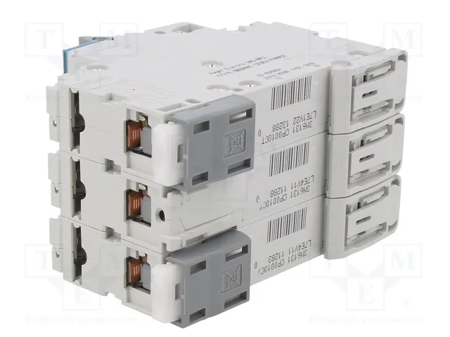 HAGER NCN310 Interruptor magnetotérmico 10A 3 polos 10kA