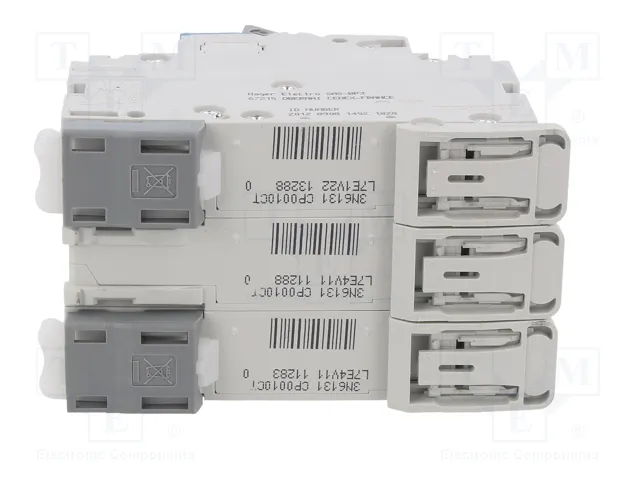 HAGER NCN310 Interruptor magnetotérmico 10A 3 polos 10kA