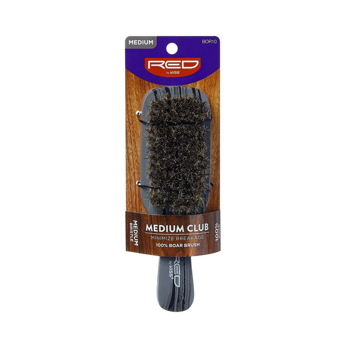 Red Kiss Cepillo Professional 100% Boar Medium Curve Brush