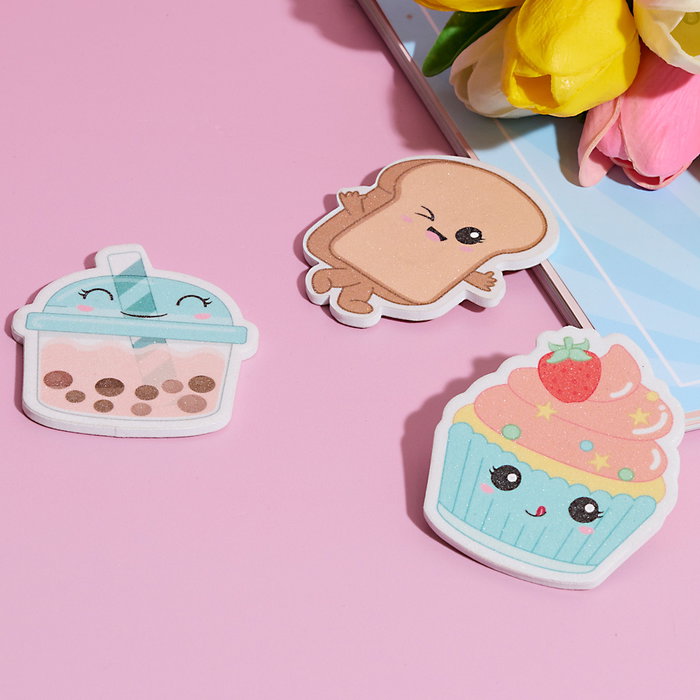 The Concept Factory Juego de 3 Limas de Uñas Kawaii Papel Plástico PP y EVA The Concept Factory Juego de 3 Limas de Uñas Kawaii Papel Plástico PP y EVA
