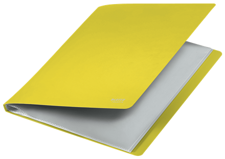 Leitz 46760015 Carpeta Polipropileno con 20 Fundas A4 Recycle, Amarillo Leitz 46760015 Carpeta Polipropileno con 20 Fundas A4 Recycle, Amarillo