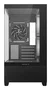 Deepcool Caja CG380 3F Midi Tower PC Negro con Doble Vidrio Templado Lateral, Iluminación RGB Multi, Soporte ITX/micro-ATX, 2x USB 3.2 Gen 1, 1x USB-C, R-CG380-BKAGM3-G