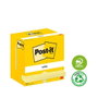 Post-it Bloc de notas adhesivas 76x127 mm, 100 hojas, Amarillo