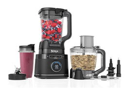 Ninja TB401EU Procesador de Alimentos y Batidora de Vaso Detect™ Power Pro 1200W, 3 en 1: Bate, Pica y Tritura con Tecnología BlendSense™