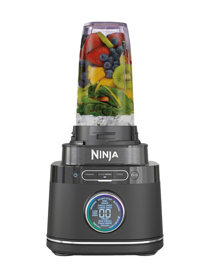 Ninja TB401EU Procesador de Alimentos y Batidora de Vaso Detect™ Power Pro 1200W, 3 en 1: Bate, Pica y Tritura con Tecnología BlendSense™