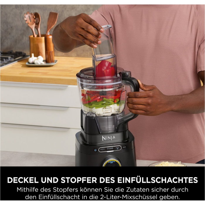 Ninja Detect Power Mixer & Processor Pro TB401EU, 1200W, Negro Ninja Detect Power Mixer & Processor Pro TB401EU, 1200W, Negro