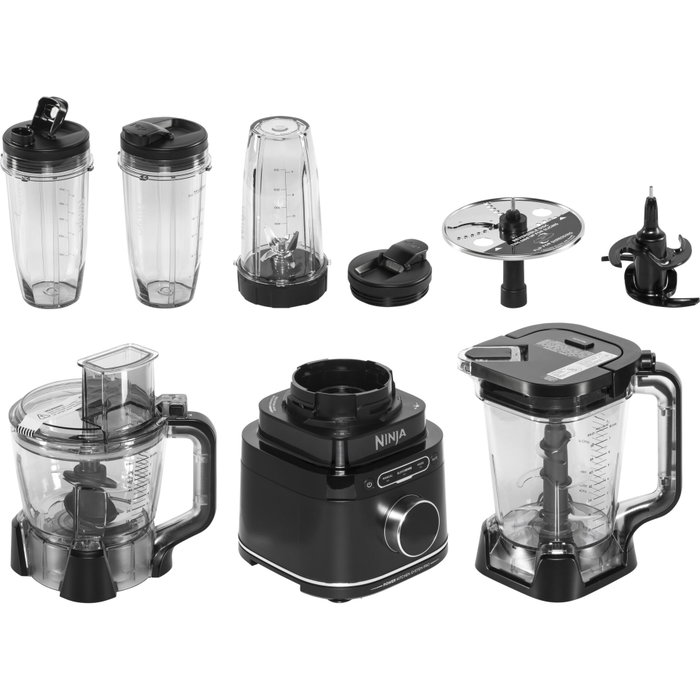 Ninja Detect Power Mixer & Processor Pro TB401EU, 1200W, Negro Ninja Detect Power Mixer & Processor Pro TB401EU, 1200W, Negro