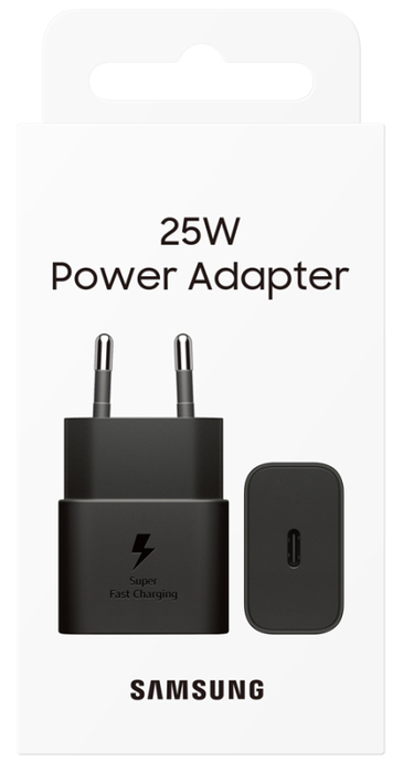 Samsung EP-T2510NBEGWW Cargador de 25W USB Tipo C Negro