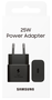 Samsung EP-T2510NBEGWW Cargador de 25W USB Tipo C Negro