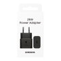 Samsung Cargador USB-C 25W Negro Carga Rápida 1 Puerto 5V Sin Cable