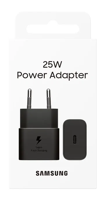 Samsung EP-T2510NBEGWW Cargador USB-C 25W Negro Samsung EP-T2510NBEGWW Cargador USB-C 25W Negro