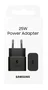 Samsung EP-T2510NBEGWW Cargador USB-C 25W Negro