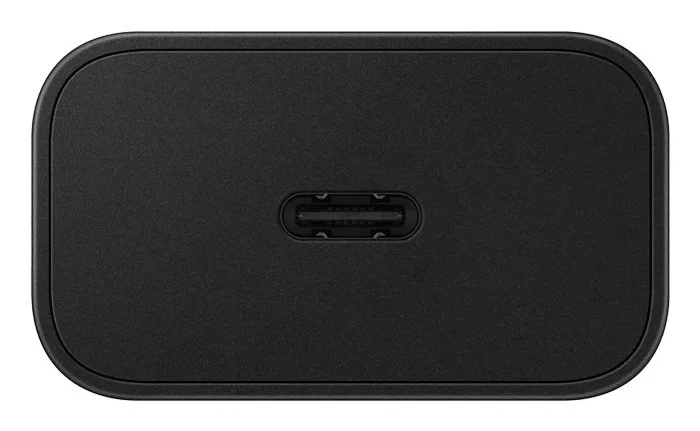 Samsung EP-T2510NBEGWW Cargador Adaptador USB-C 25W Negro Carga Rápida 1 Puerto 5V/9V para Móvil