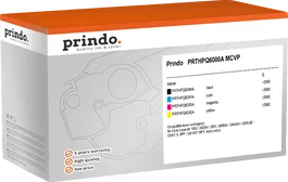 Prindo Basic Multipack Negro, Cian, Magenta y Amarillo