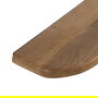 Estante Miel Madera de Mango Decoración 100 X 17 X 3 cm