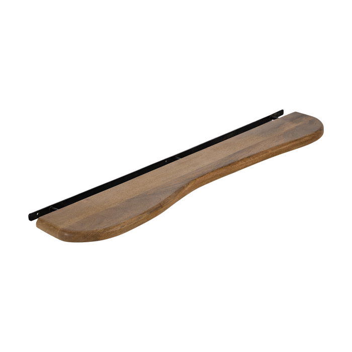 Estante Miel Madera de Mango Decoración 100 X 17 X 3 cm