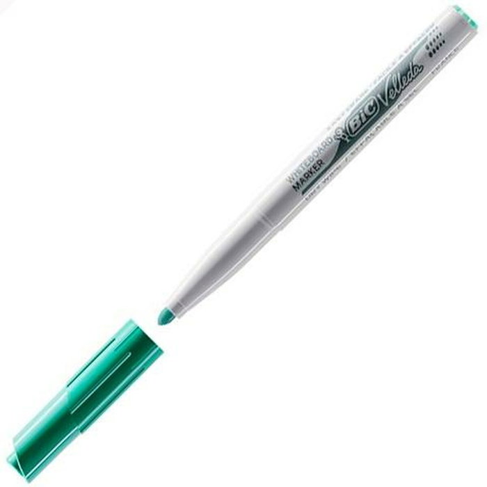 Bic Velleda 1741 Marcador para Pizarra Blanca Verde Punta Redonda