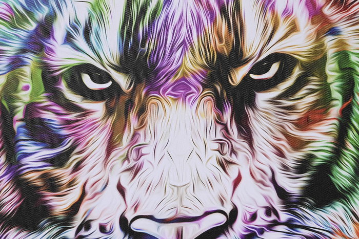 DKD Home Decor Cuadro León Tigre Multicolor Lienzo MDF 70 x 50 x 1.8 cm (2 Unidades) DKD Home Decor Cuadro León Tigre Multicolor Lienzo MDF 70 x 50 x 1.8 cm (2 Unidades)