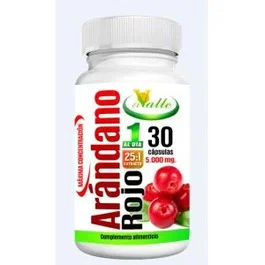 EL VALLE Arandano Rojo 30Cap. Contribuye al bienestar de las vias urinarias