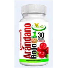 EL VALLE Arandano Rojo 30Cap. Contribuye al bienestar de las vias urinarias