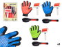 Mascow Set 3 Piezas Limpieza Mascota Cepillo Guante 22x28.5x8 cm (Set de 12)