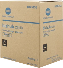 Konica Minolta TNP51K Tóner Negro A0X5155 6.000 Páginas