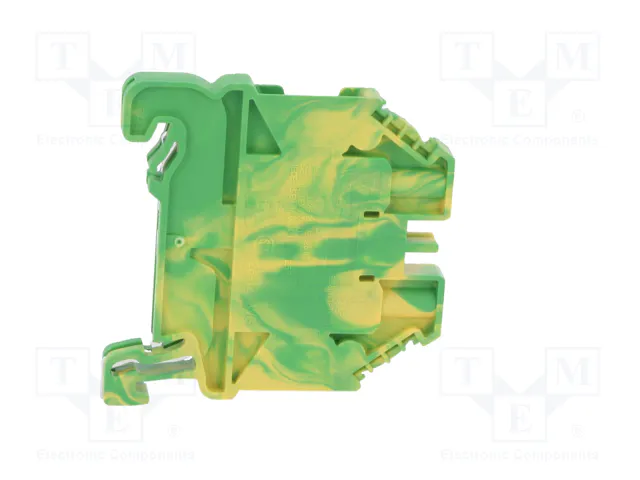 WIELAND Conector de carril TS35 amarillo-verde