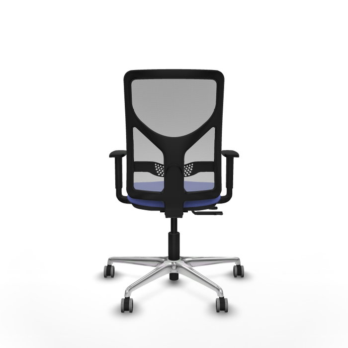 PIQUERAS Y CRESPO Silla de oficina Motilla Azul claro y Gris PIQUERAS Y CRESPO Silla de oficina Motilla Azul claro y Gris