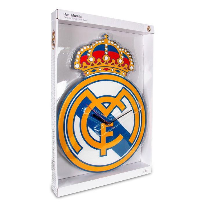 KIDS LICENSING Reloj de pared Real Madrid 3D KIDS LICENSING Reloj de pared Real Madrid 3D