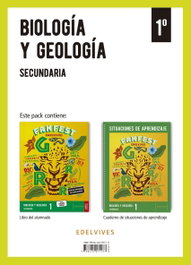 EDELVIVES, Proyecto: FanFest - Biología y Geología 1 Secundaria. Libro del alumnado + Cuaderno [Valencia] - Antonio Mora Pizarro