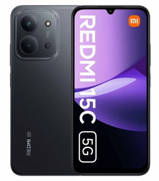 Xiaomi Redmi 15C 5G 4/256GB Negro Smartphone 6.9" IPS 50MP Android