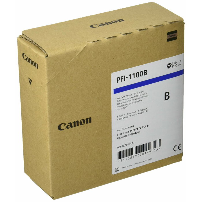 Canon PFI-1100b Cartucho de tinta Azul 160ml