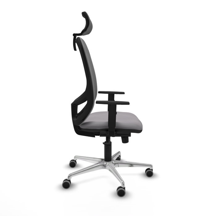 PIQUERAS Y CRESPO Silla de oficina Cilanco con mecanismo Sincro Gris PIQUERAS Y CRESPO Silla de oficina Cilanco con mecanismo Sincro Gris