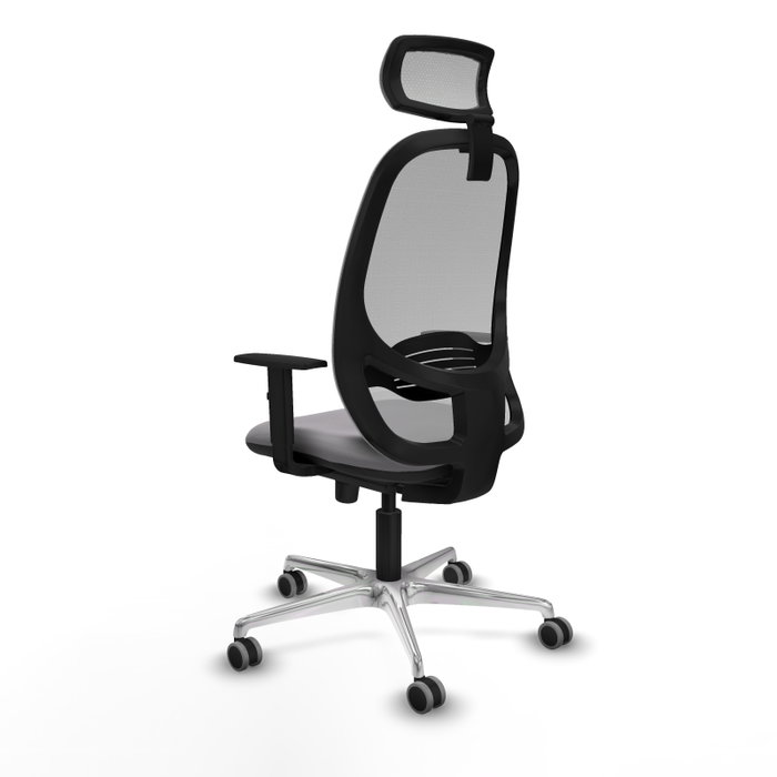 PIQUERAS Y CRESPO Silla de oficina Cilanco con mecanismo Sincro Gris PIQUERAS Y CRESPO Silla de oficina Cilanco con mecanismo Sincro Gris