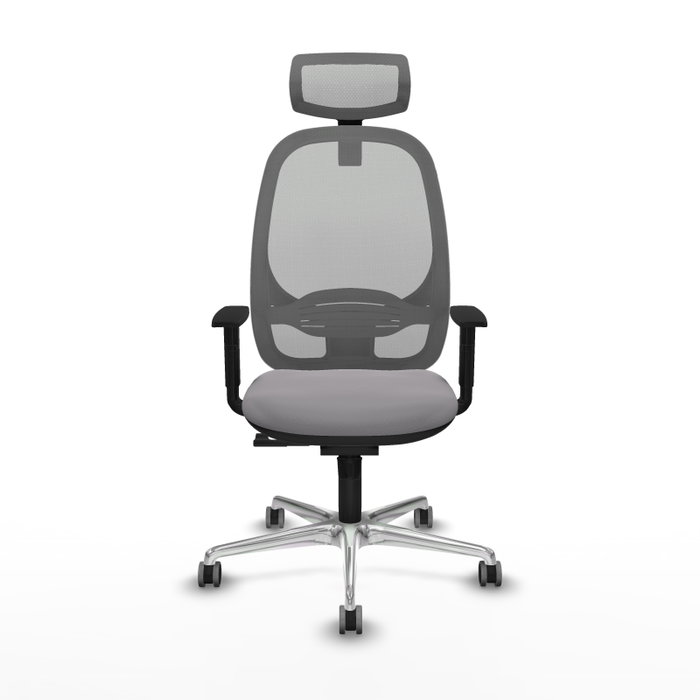PIQUERAS Y CRESPO Silla de oficina Cilanco con mecanismo Sincro Gris PIQUERAS Y CRESPO Silla de oficina Cilanco con mecanismo Sincro Gris