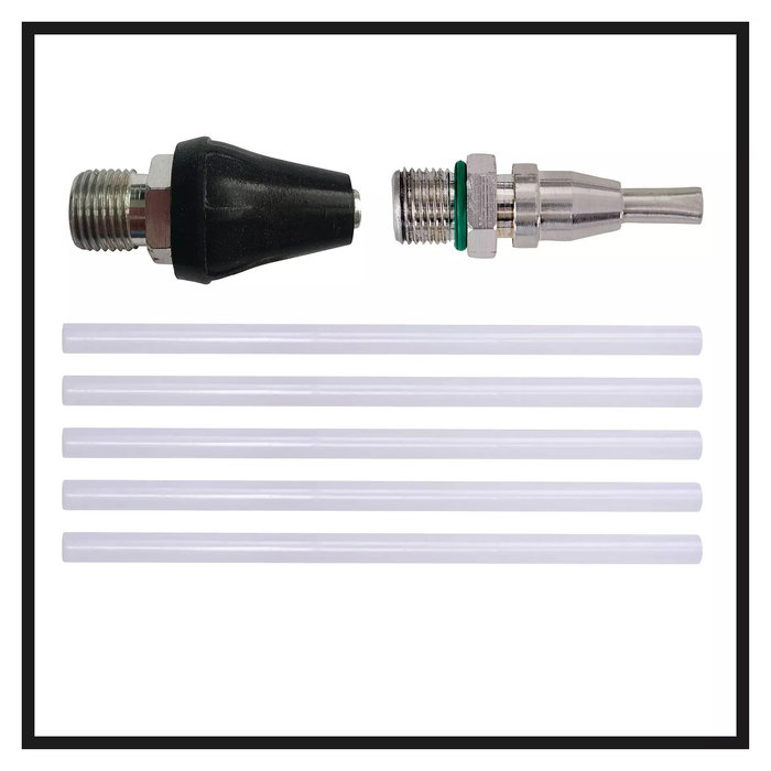 Einhell TE-CG 18 Li - Pistola de Silicona Caliente a Batería, 18V, Ion-Litio, Negro/Rojo, Incluye 5 Barras de Pegamento Einhell TE-CG 18 Li - Pistola de Silicona Caliente a Batería, 18V, Ion-Litio, Negro/Rojo, Incluye 5 Barras de Pegamento