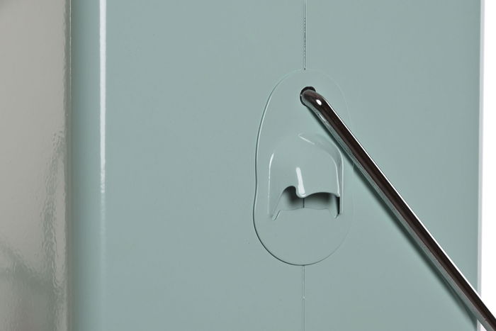 DKD Home Decor Nevera Terraza Y Jardin Azul Celeste 24 x 43 x 32 cm Portatil 17 Litros Metal Pvc